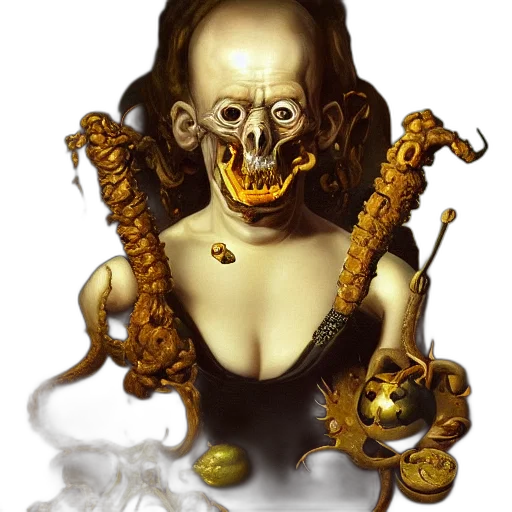 jewelry, mask, face, staff transparent PNG cut-out