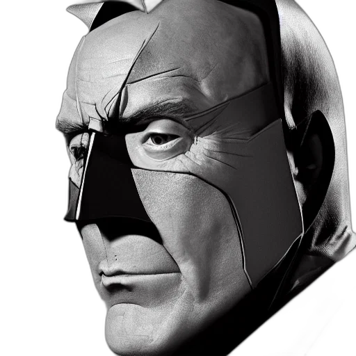 mask, face, comic book art, 3d render transparent PNG cut-out