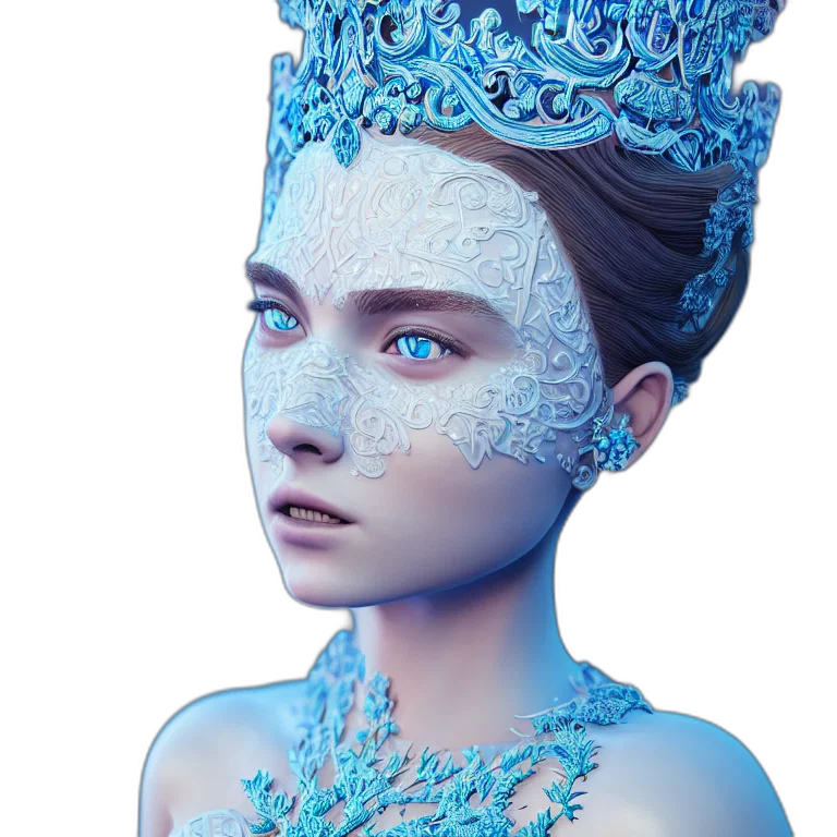 crown, mask, jewelry, face transparent PNG cut-out