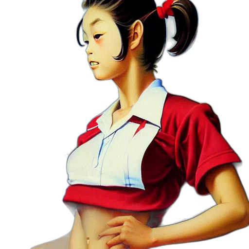 staff, dress, robot, photorealistic transparent PNG cut-out