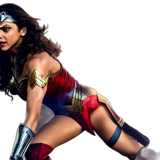comic book art, deepika, padukone, wonder transparent PNG cut-out