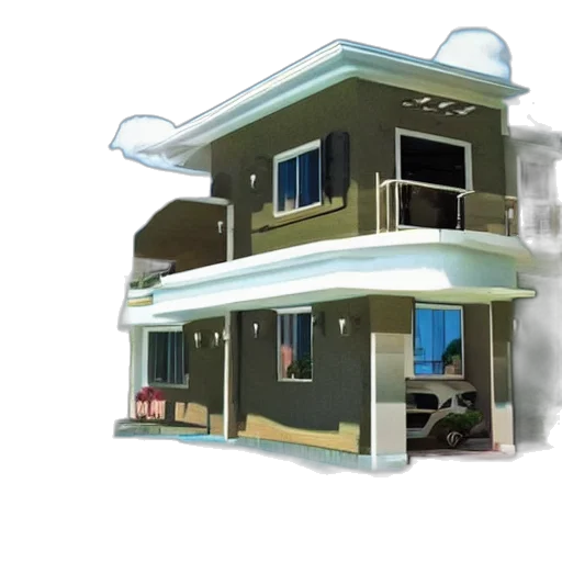 building, 3d render, concept art, photorealistic transparent PNG cut-out
