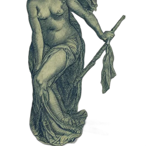 staff, dress, sword, jewelry transparent PNG cut-out