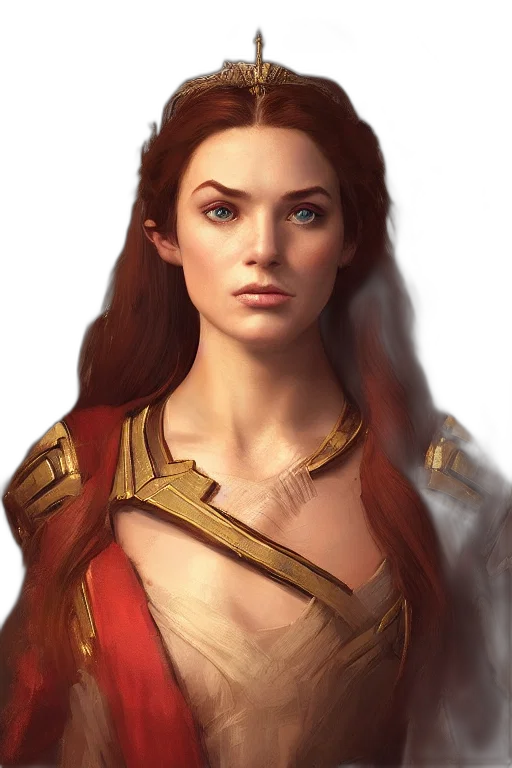 crown, face, fantasy art, concept art transparent PNG cut-out