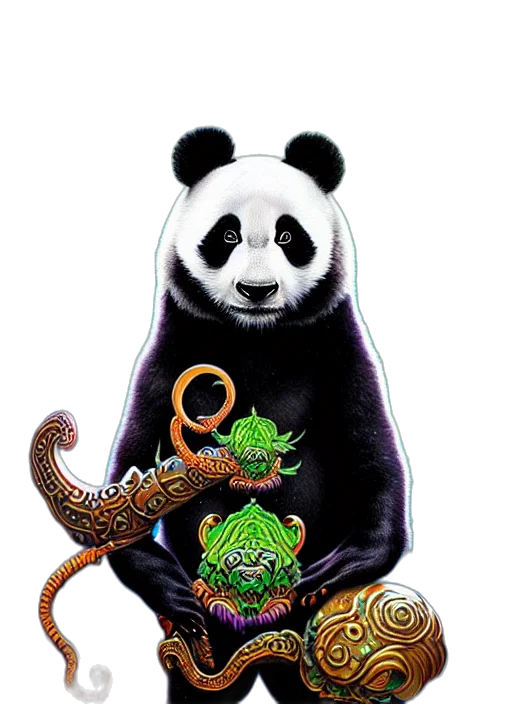 jewelry, animal, staff, dragon transparent PNG cut-out