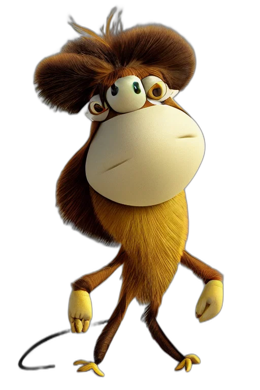 animal, hat, creature, staff transparent PNG cut-out
