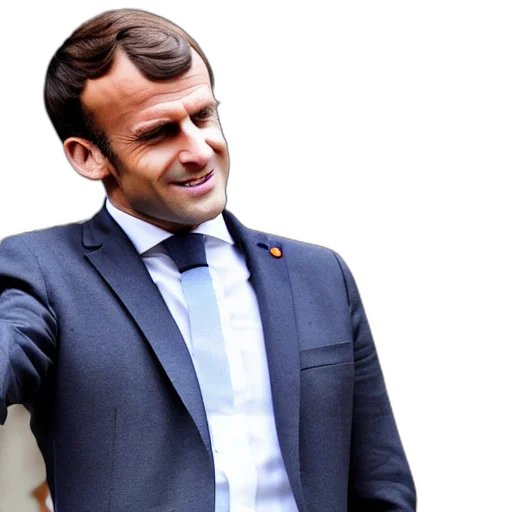 jacket, emmanuel, macron, lost transparent PNG cut-out