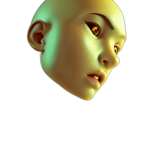 mask, face, robot, creature transparent PNG cut-out