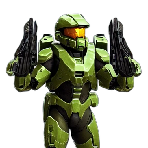 robot, weapon, concept art, 3d render transparent PNG cut-out
