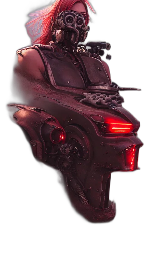 car, weapon, robot, mask transparent PNG cut-out