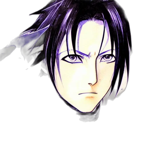 face, mask, anime, photorealistic transparent PNG cut-out