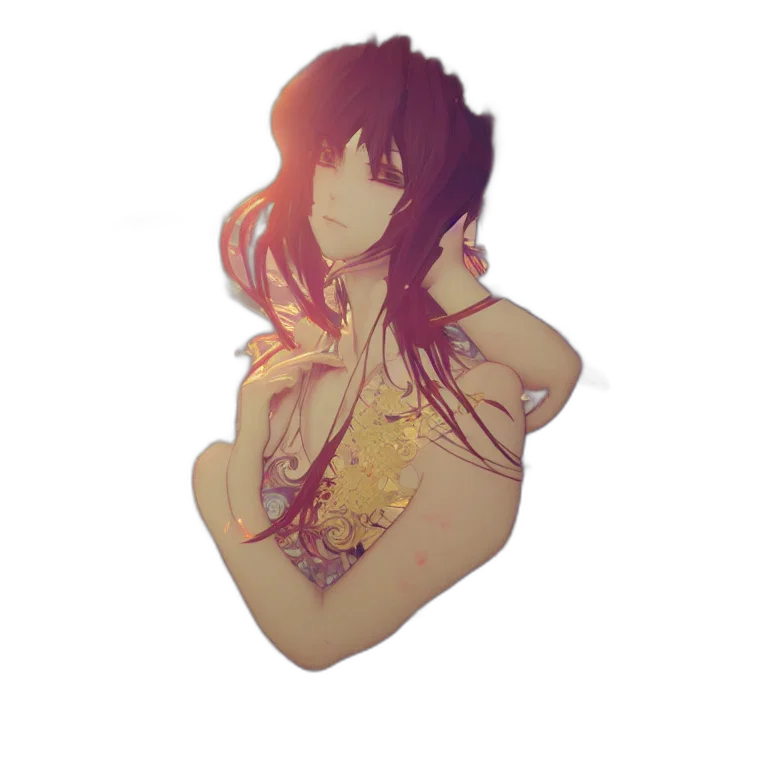 dress, flower, jewelry, mask transparent PNG cut-out