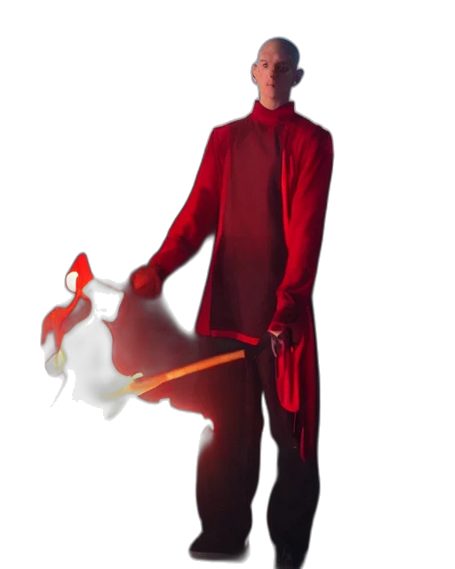 staff, animal, creature, robot transparent PNG cut-out