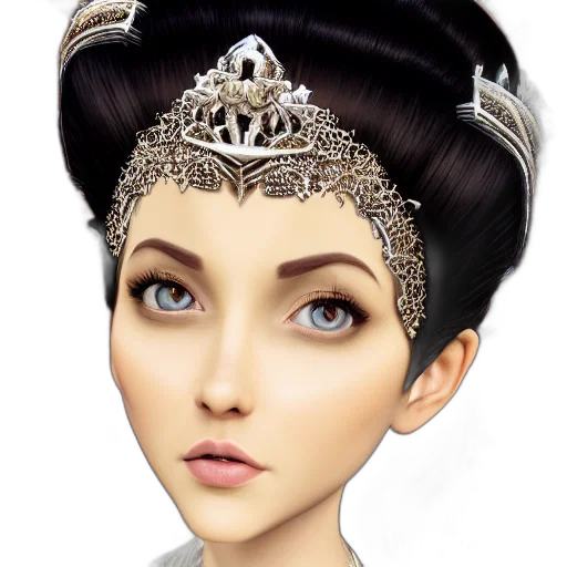 crown, jewelry, hat, fantasy art transparent PNG cut-out
