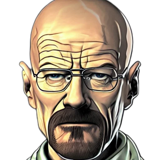 face, staff, mask, comic book art transparent PNG cut-out