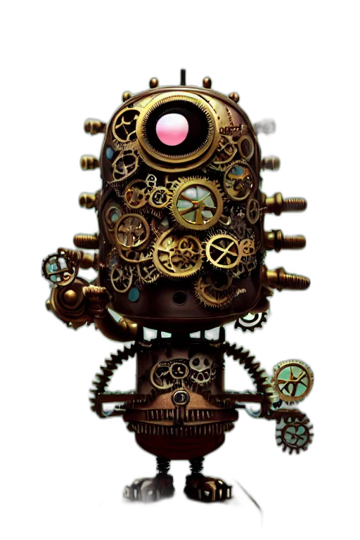 robot, staff, weapon, concept art transparent PNG cut-out