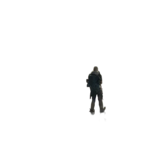 jacket, robot, creature, weapon transparent PNG cut-out