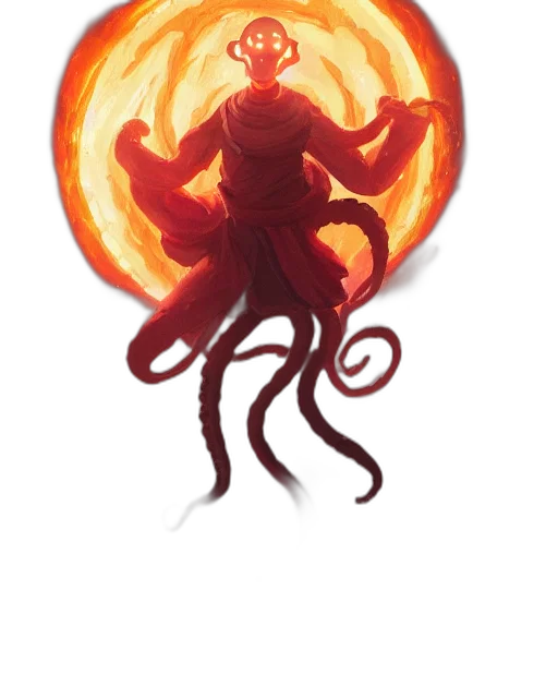 staff, creature, dragon, concept art transparent PNG cut-out