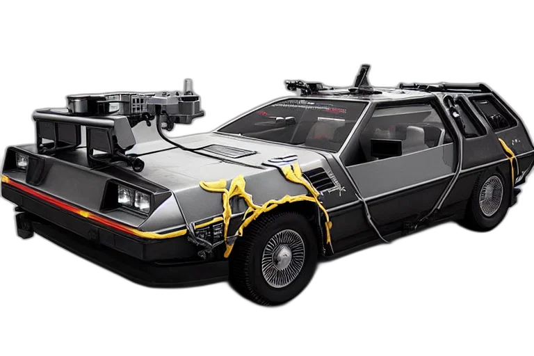 car, robot, cyberpunk, concept art transparent PNG cut-out