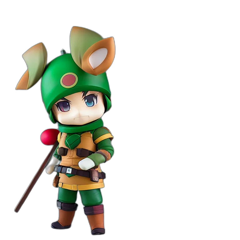 staff, weapon, 3d render, concept art transparent PNG cut-out