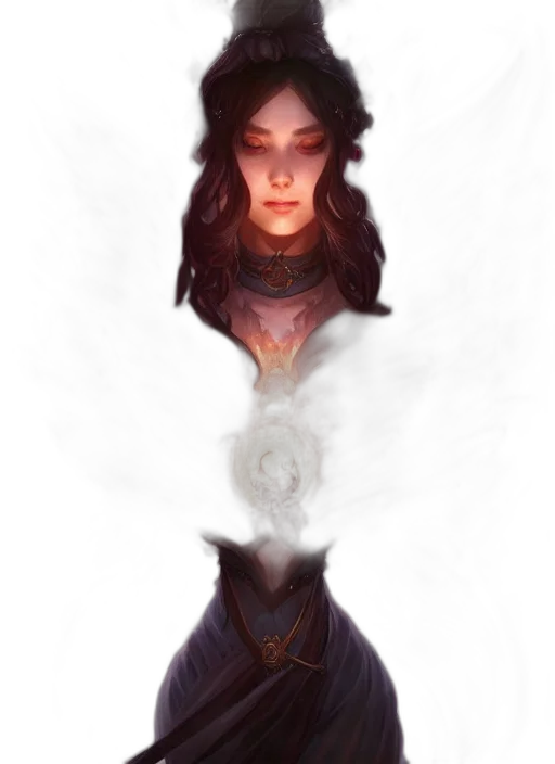 face, crown, staff, dragon transparent PNG cut-out