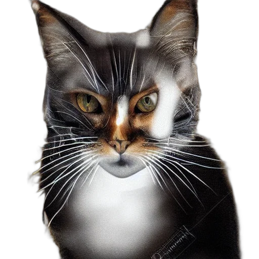 animal, face, staff, photorealistic transparent PNG cut-out