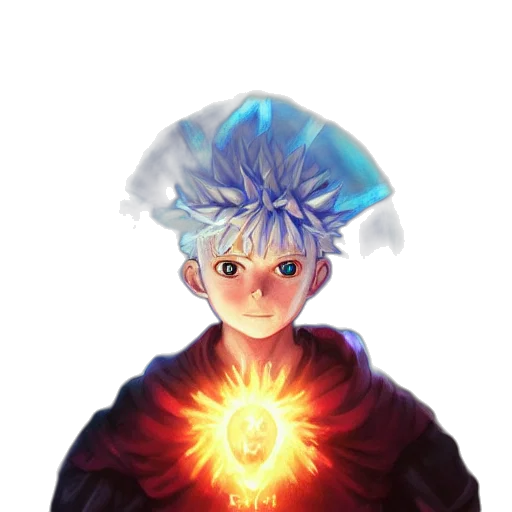 crown, staff, face, creature transparent PNG cut-out