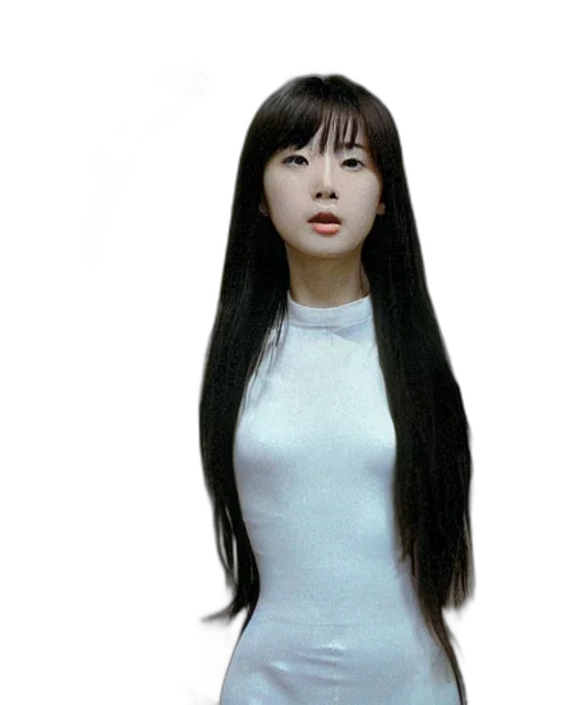 hair, dress, robot, face transparent PNG cut-out