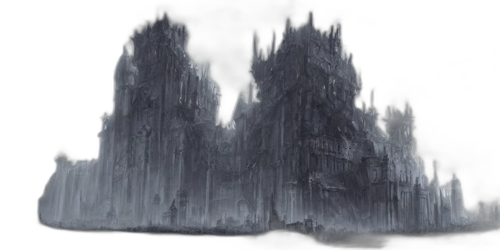building, crown, concept art, fantasy art transparent PNG cut-out