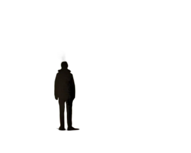 jacket, robot, staff, face transparent PNG cut-out
