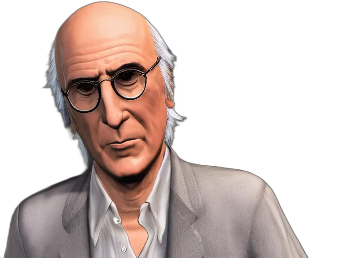 face, jacket, 3d render, concept art transparent PNG cut-out