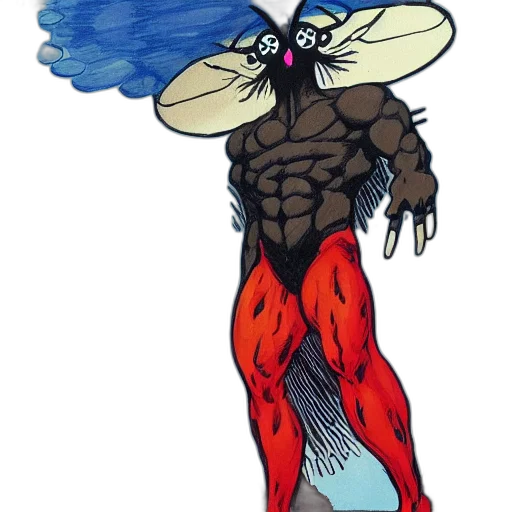 creature, hair, animal, staff transparent PNG cut-out