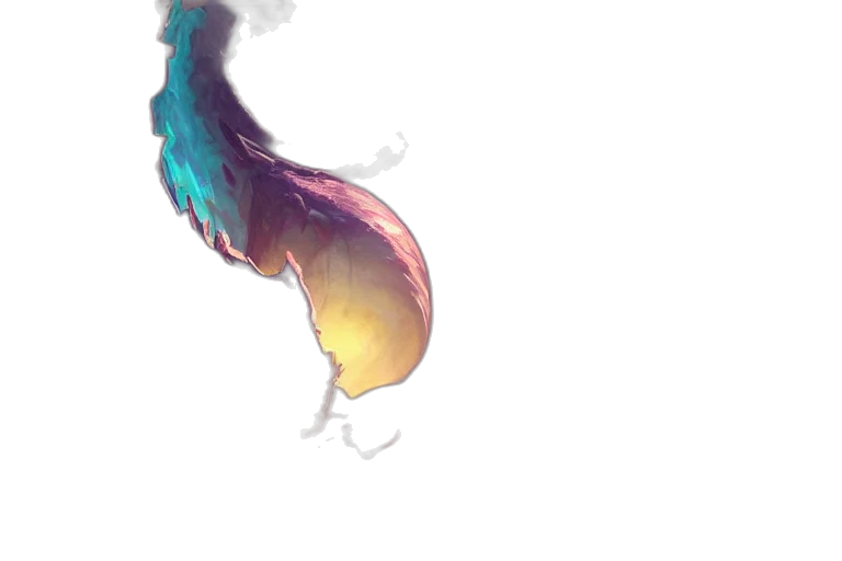 dragon, creature, crown, hair transparent PNG cut-out