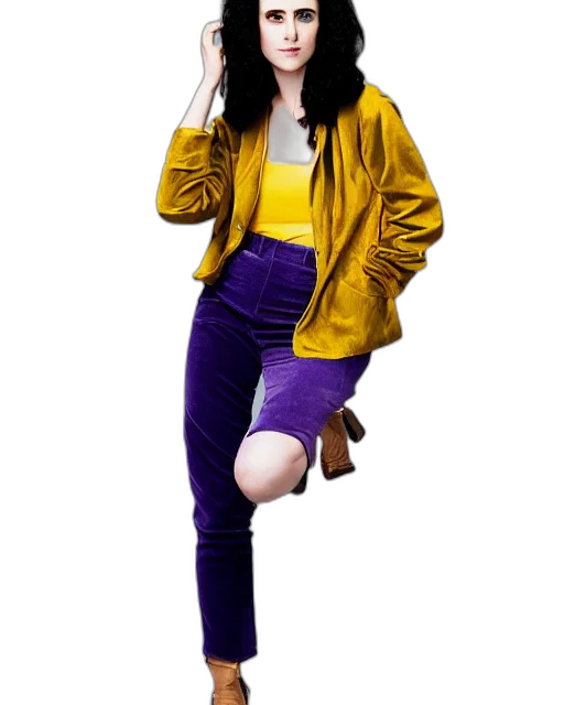 jacket, staff, shoes, dress transparent PNG cut-out