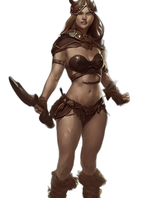 fantasy art, concept art, comic book art, 3d render transparent PNG cut-out