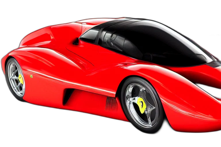 car, weapon, 3d render, photorealistic transparent PNG cut-out