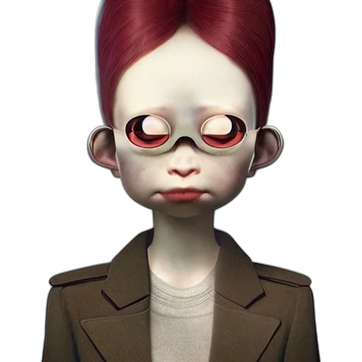 staff, mask, face, jacket transparent PNG cut-out