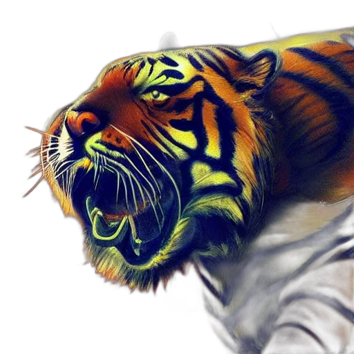 animal, creature, photorealistic, 3d render transparent PNG cut-out