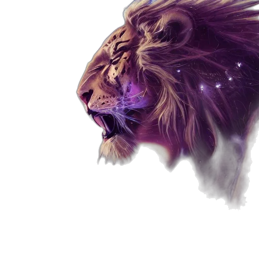 crown, animal, creature, fantasy art transparent PNG cut-out