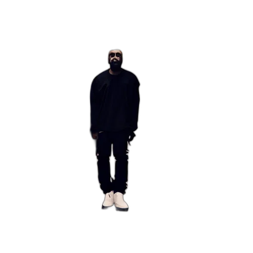 jacket, mask, creature, staff transparent PNG cut-out