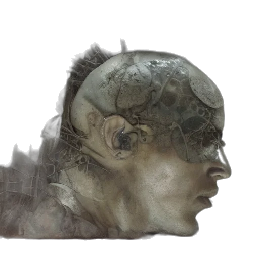 face, mask, robot, crown transparent PNG cut-out