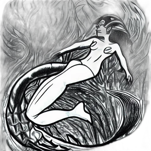 creature, dress, dragon, jewelry transparent PNG cut-out