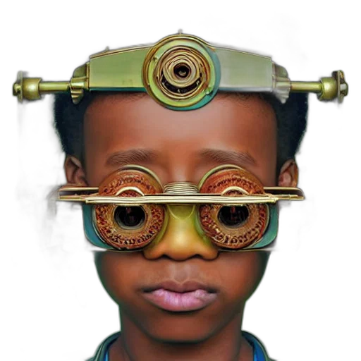 mask, robot, face, staff transparent PNG cut-out