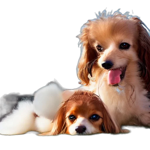 animal, crown, creature, photorealistic transparent PNG cut-out
