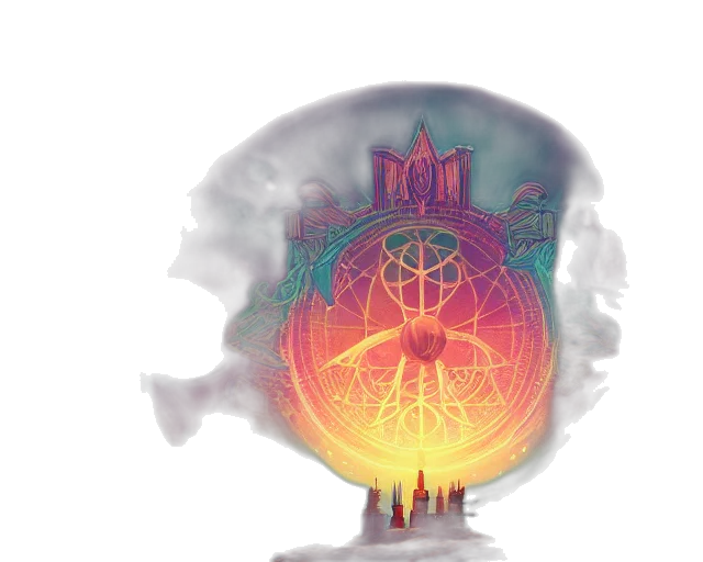 crown, mask, concept art, fantasy art transparent PNG cut-out