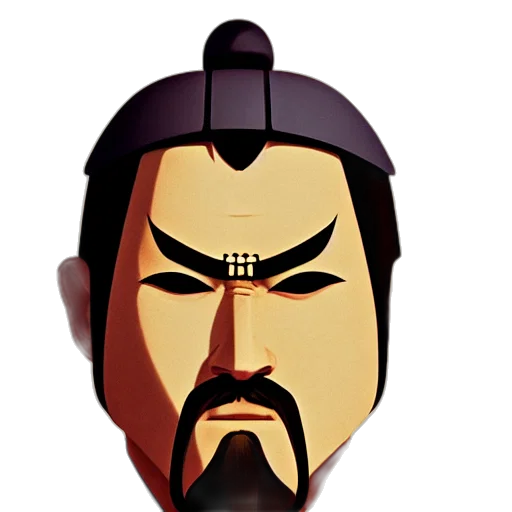 face, mask, staff, weapon transparent PNG cut-out