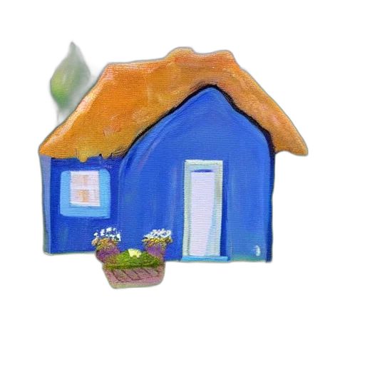 building, furniture, food, 3d render transparent PNG cut-out