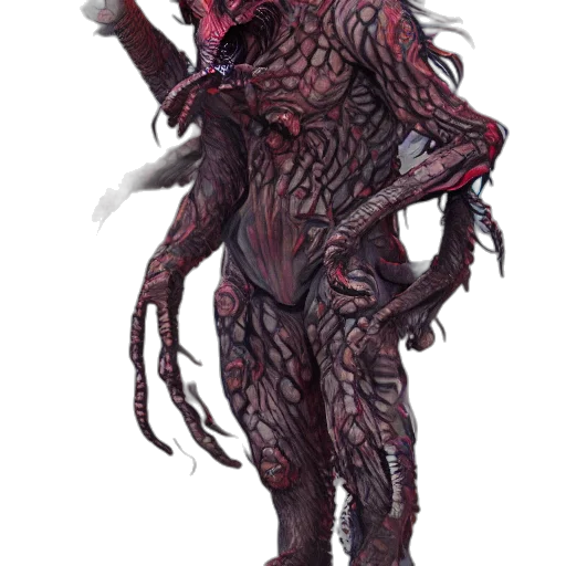 creature, animal, staff, mask transparent PNG cut-out