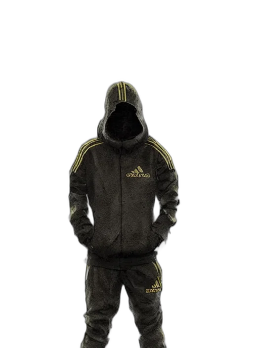 jacket, 3d render, russian, slav transparent PNG cut-out