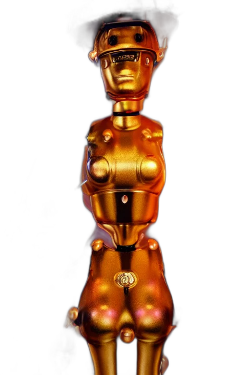 robot, jewelry, bottle, crown transparent PNG cut-out